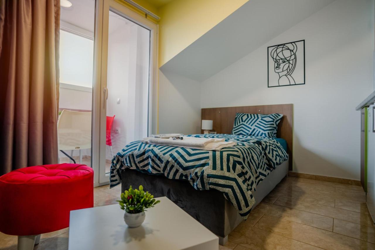 Makedon Apartments โอครีด ภายนอก รูปภาพ